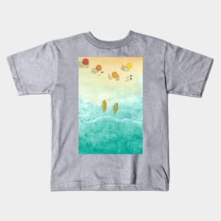 By the Beach Kids T-Shirt